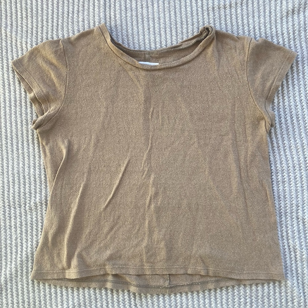 Lou Tee, Silk Noil Jersey, Tea